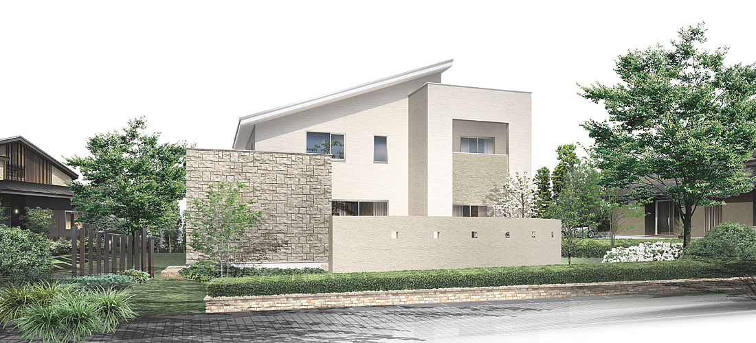 石友ホームの住宅施工イメージ「ラルジュ」