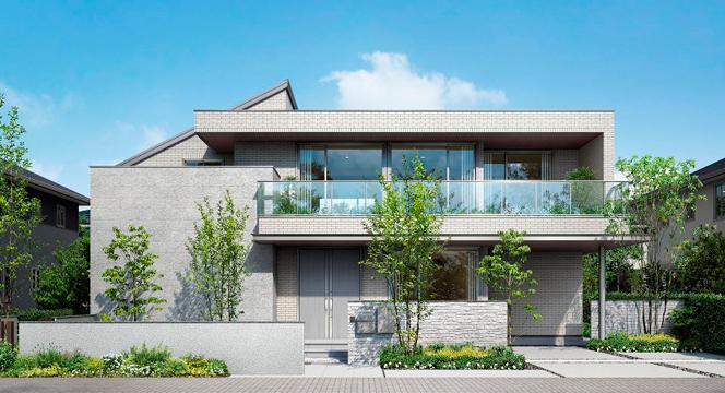 パナソニックホームズの住宅施工イメージ「カサート アーバン」